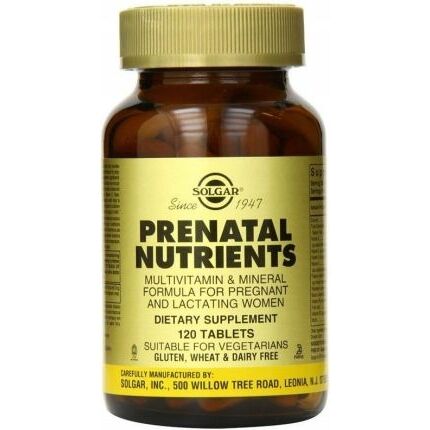 SOLGAR Prenatal Nutriens (120 tabletek) – Viking Supplements