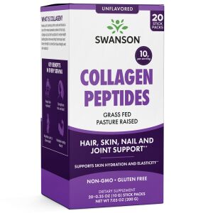 SWANSON Collagen Peptides - Peptydy kolagenow (20 saszetek) - Nuvalia