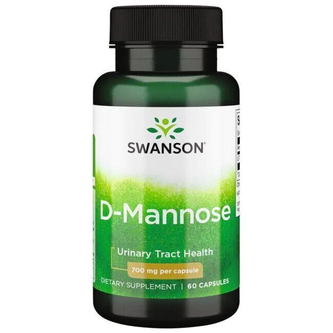 SWANSON D-mannoza 700 mg, 60 kapsułek – Viking Supplements