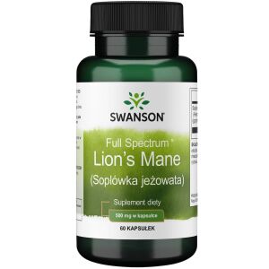 SWANSON FS Grzyb lwi (soplówka jeżowata) 60 kapsułek – Viking Supplements