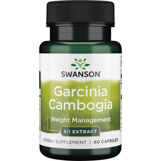 SWANSON Wyciąg z Garcinia Cambogia 60 kapsułek – Viking Supplements