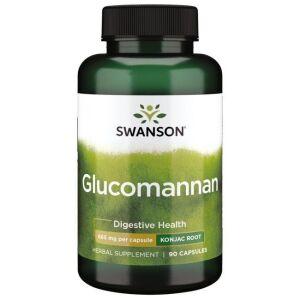 SWANSON Glukomannan 665 mg, 90 kapsułek – Viking Supplements