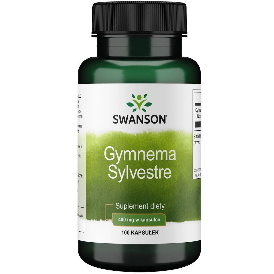SWANSON Gymnema Sylvestre 400mg 100 kaps - Viking Supplements