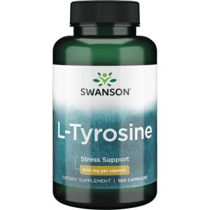 SWANSON L-Tyrozyna 500mg 100 kaps - Viking Supplements