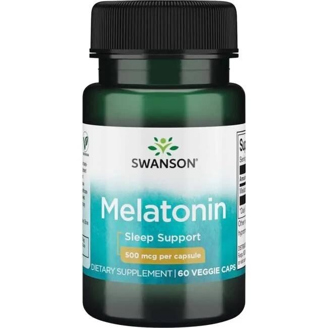 SWANSON Melatonina 500 mcg – Viking Supplements