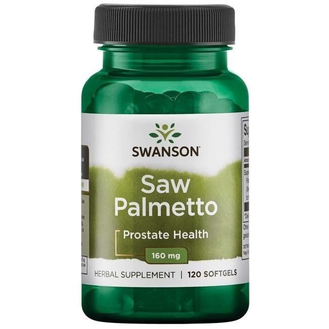 SWANSON – ekstrakt z palmy sabałowej 160 mg, 120 kapsułek żelowych – Viking Supplements