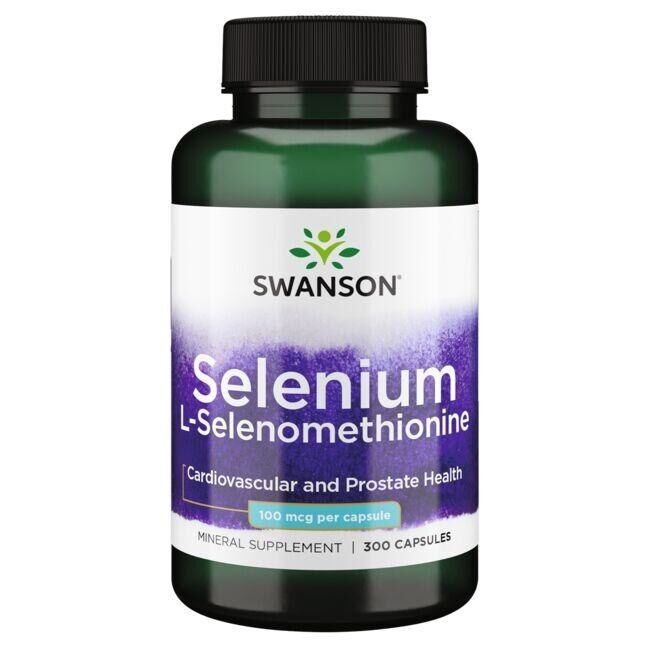 SWANSON Selen SeLECT 100 mcg, 300 kapsułek – Viking Supplements