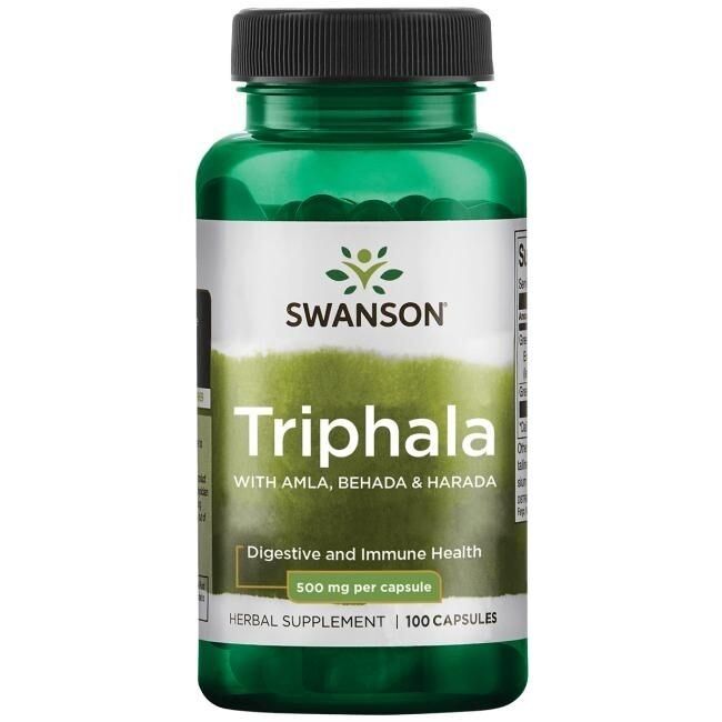 SWANSON Triphala 500 mg, 100 kapsułek – Viking Supplements