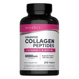 Super Collagen + witamina C i biotyna – 270 tabletek – Viking Supplements
