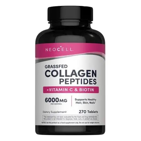 Super Collagen + witamina C i biotyna – 270 tabletek – Viking Supplements