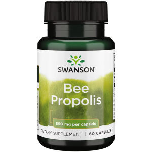 Swanson Propolis pszczeli 550 mg, 60 kapsułek – Viking Supplements