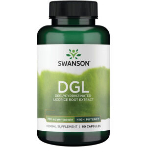 Swanson DGL High Potency 700 mg, 90 kapsułek – Viking Supplements