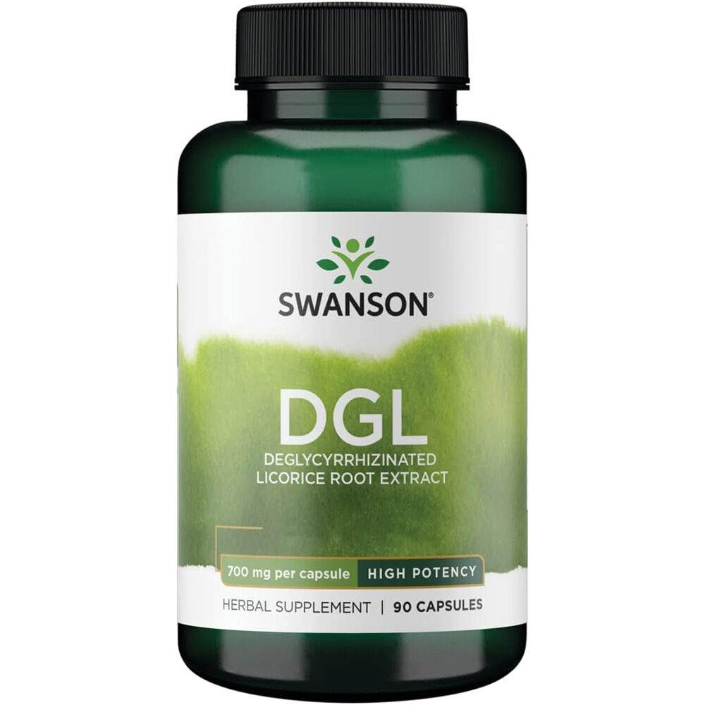 Swanson DGL High Potency 700 mg, 90 kapsułek – Viking Supplements