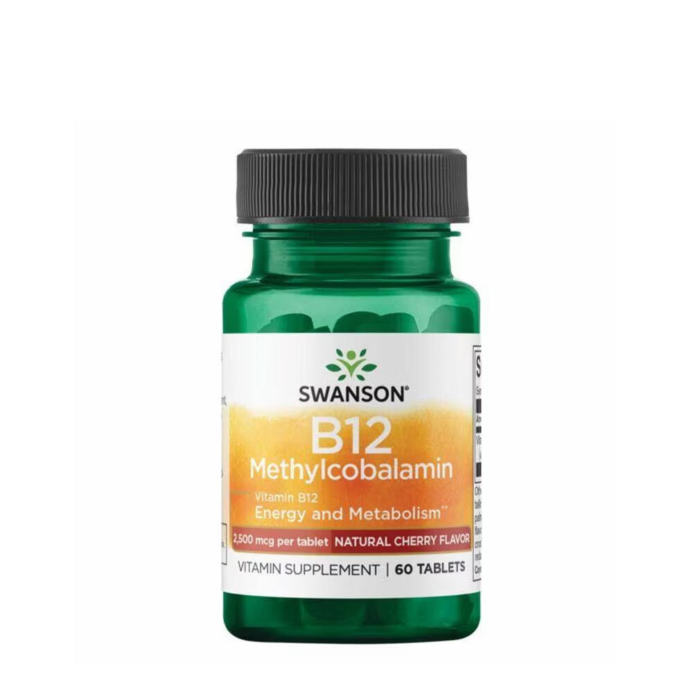 Swanson Witamina B12 – metylokobalamina (60 tabletek) – Viking Supplements