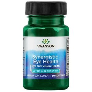 Synergistic Eye Health – luteina i zeaksantyna – 60 kapsułek miękkich – Viking Supplements