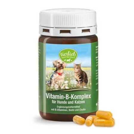 TIERLIEB Vitamin B-Complex for Dogs and Cats (120 caps) - Viking Supplements