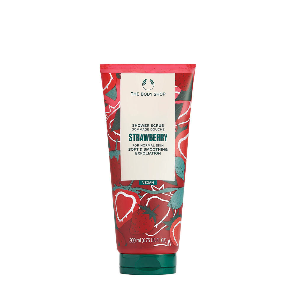 The Body Shop – peeling pod prysznic o zapachu truskawek (200 ml) – Viking Supplements