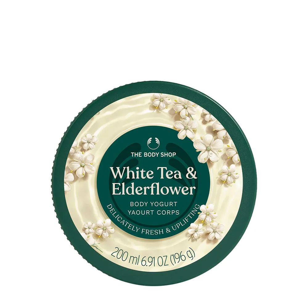 The Body Shop White Tea and Elderflower Body Yogurt (200 ml) - Nuvalia