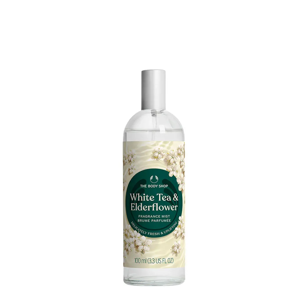 The Body Shop White Tea and Elderflower Fragrance Mist (100 ml) - Nuvalia