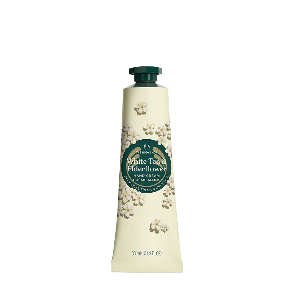 Krem do rąk The Body Shop z białą herbatą i kwiatem czarnego bzu (30 ml) – Viking Supplements