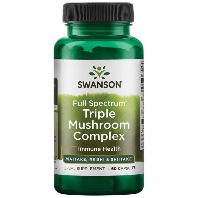 Triple Mushroom Complex - 60 caps - Viking Supplements