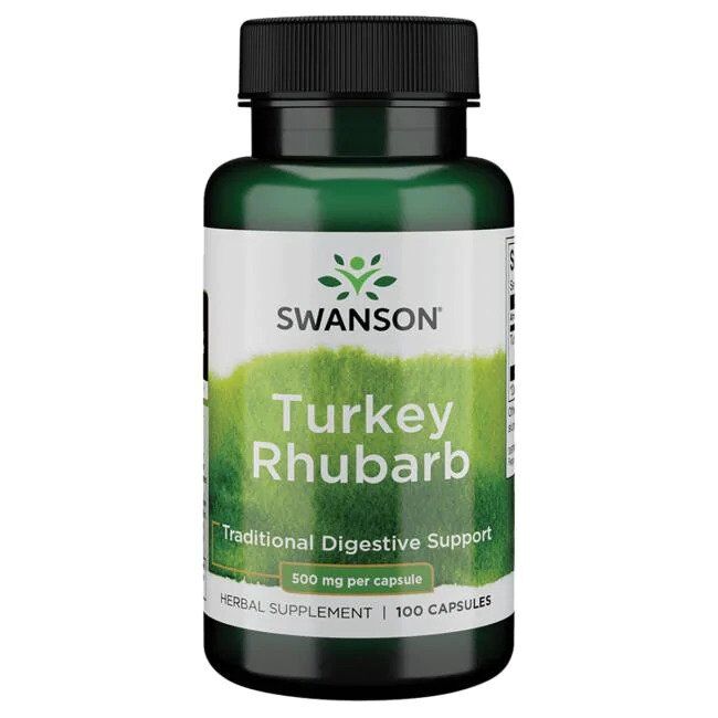 Rabarbar turecki – 100 kapsułek – Viking Supplements