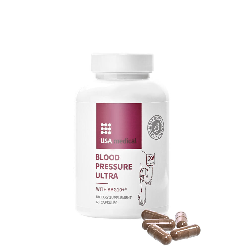 Amerykański preparat medyczny Blood Pressure Ultra (60 kapsułek) – Viking Supplements