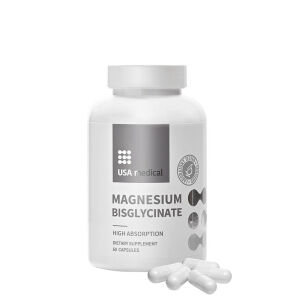 Bisglicynian magnezu (60 kapsułek) – produkt medyczny z USA – Viking Supplements