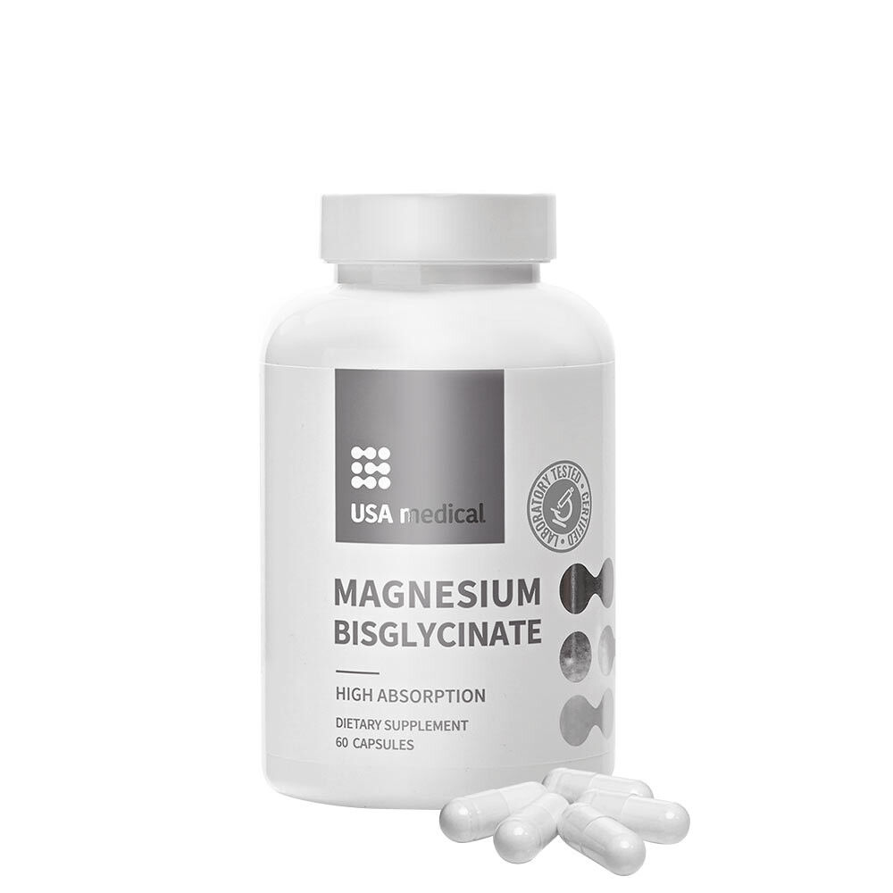 Bisglicynian magnezu (60 kapsułek) – produkt medyczny z USA – Viking Supplements