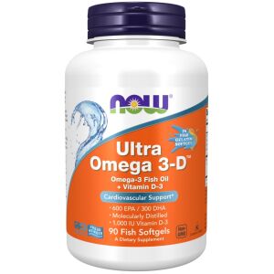 Ultra Omega 3-D z witaminą D-3 – 90 kapsułek żelowych – Viking Supplements