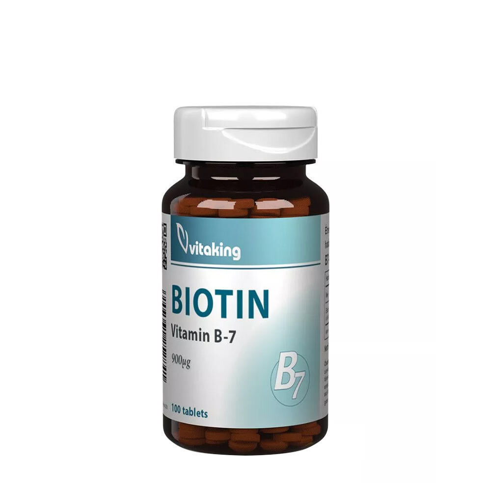 Vitaking B7 Biotyna 900 mcg (100 tabletek) – Viking Supplements
