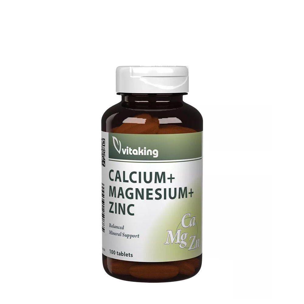 Vitaking CalMag-Zinc (wapń + magnez + cynk) (100 tabletek) – Viking Supplements
