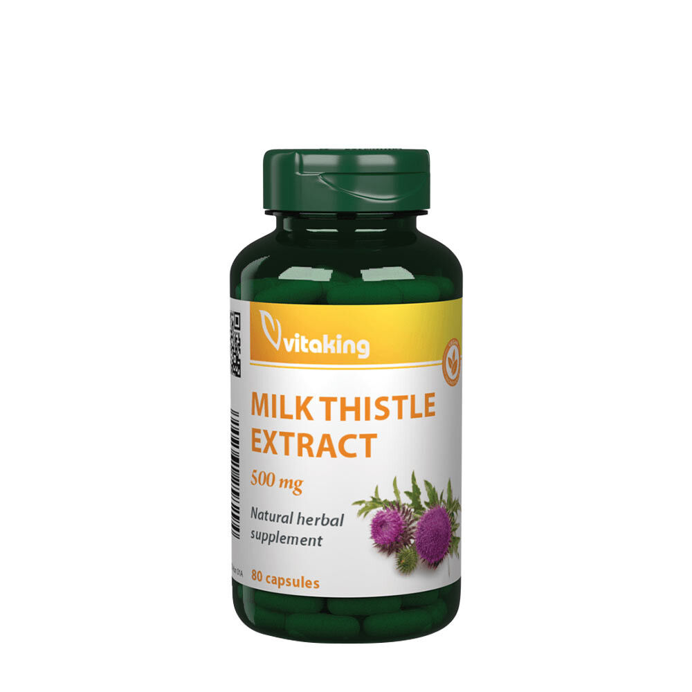 Vitaking – ekstrakt z ostropestu plamistego 500 mg (80 kapsułek) – Viking Supplements
