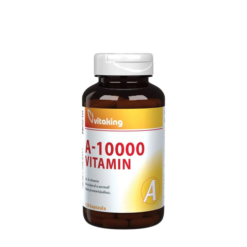 Vitaking Witamina A 10 000 IU (120 kapsułek) - Viking Supplements