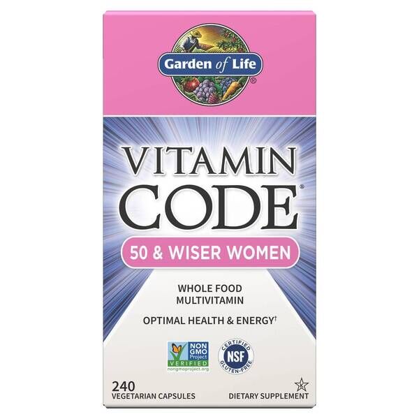 Vitamin Code 50 & Wiser Women – 240 kapsułek – Viking Supplements