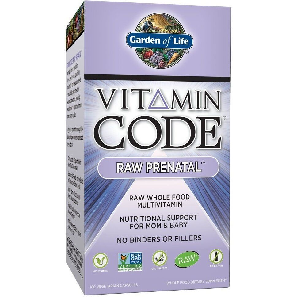 Vitamin Code Raw Prenatal – 180 kapsułek – Viking Supplements