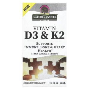 Vitamin D3 & K2 - 15 ml. - Viking Supplements