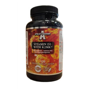 Witamina D3 z K2 MK7 – 120 kapsułek – Viking Supplements