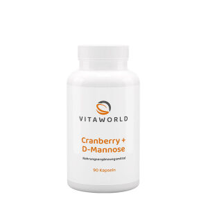 Vitaworld Cranberry + D-Mannose (90 Capsules) - Viking Supplements