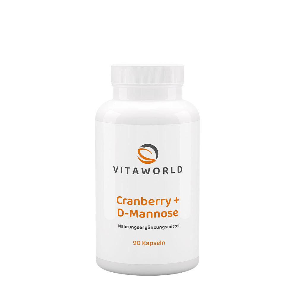 Vitaworld Żurawina + D-mannoza (90 kapsułek) – Viking Supplements