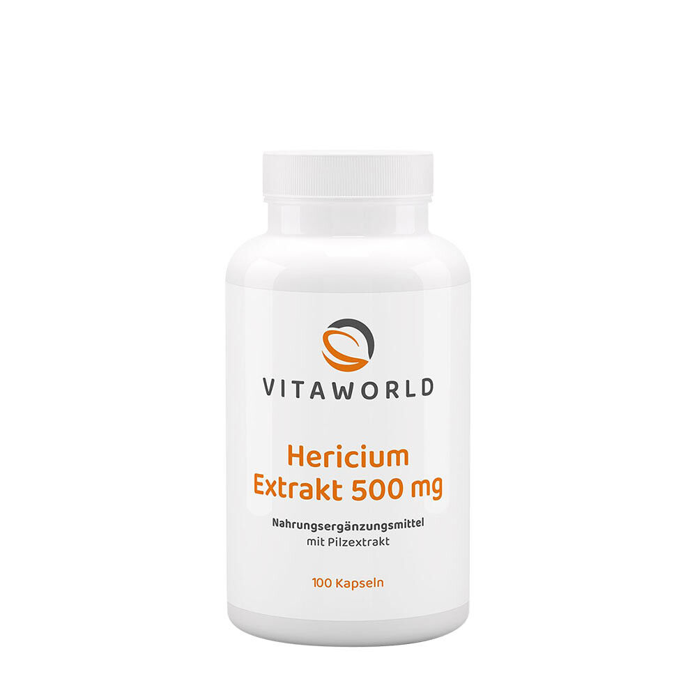 Vitaworld – ekstrakt z hericium 500 mg (100 kapsułek) – Viking Supplements