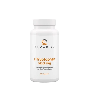 Vitaworld L-tryptofan 500 mg (60 kapsułek) – Viking Supplements