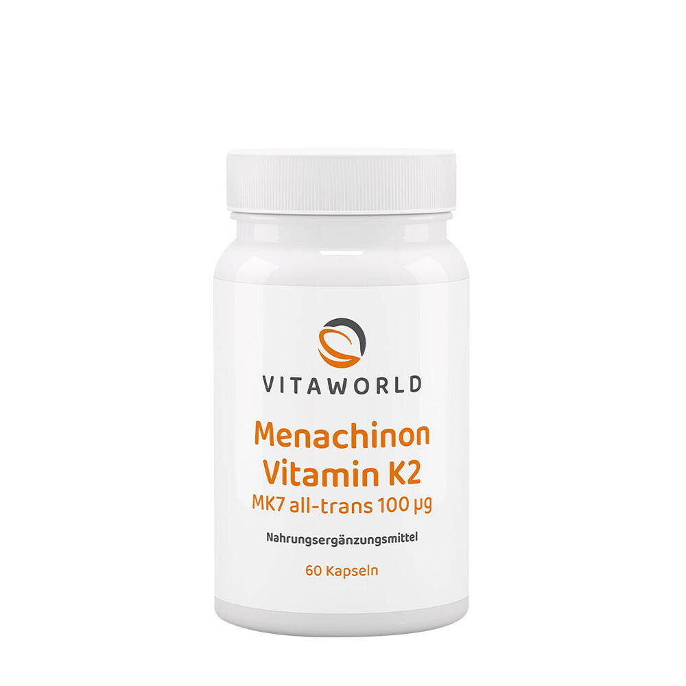 Vitaworld Menaquinone Witamina K2 MK7 (60 kapsułek) – Viking Supplements