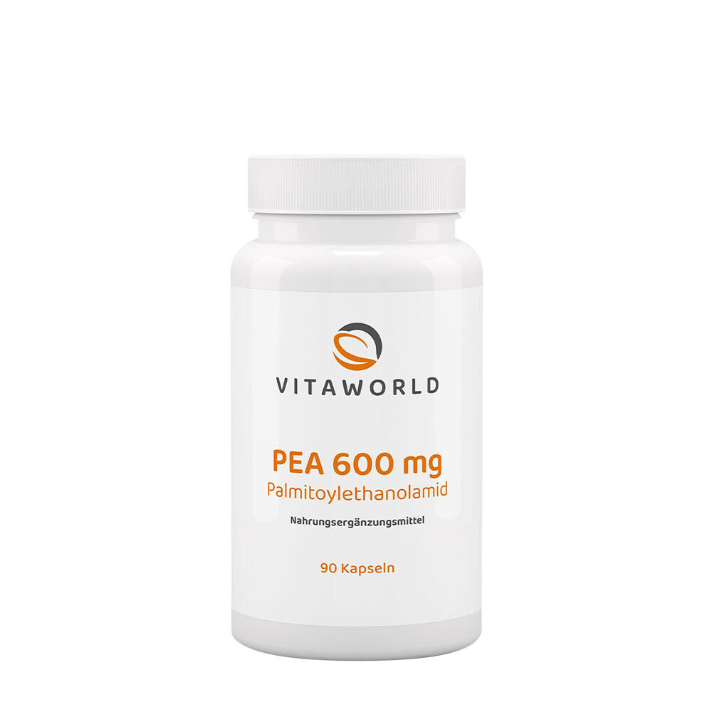 Vitaworld PEA 600 mg palmitoiloetanolamid (90 kapsułek) – Viking Supplements