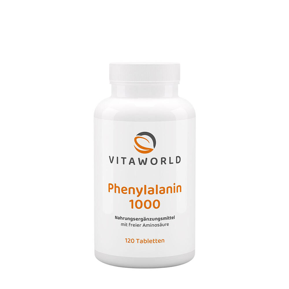 Vitaworld Fenylalanina 1000 mg (120 tabletek) – Viking Supplements