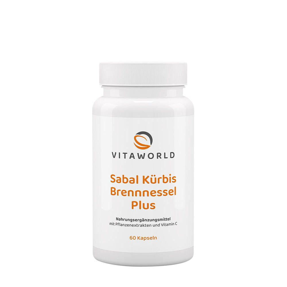 Vitaworld Sabal Pumpkin Nettle Plus (60 kapsułek) – Viking Supplements
