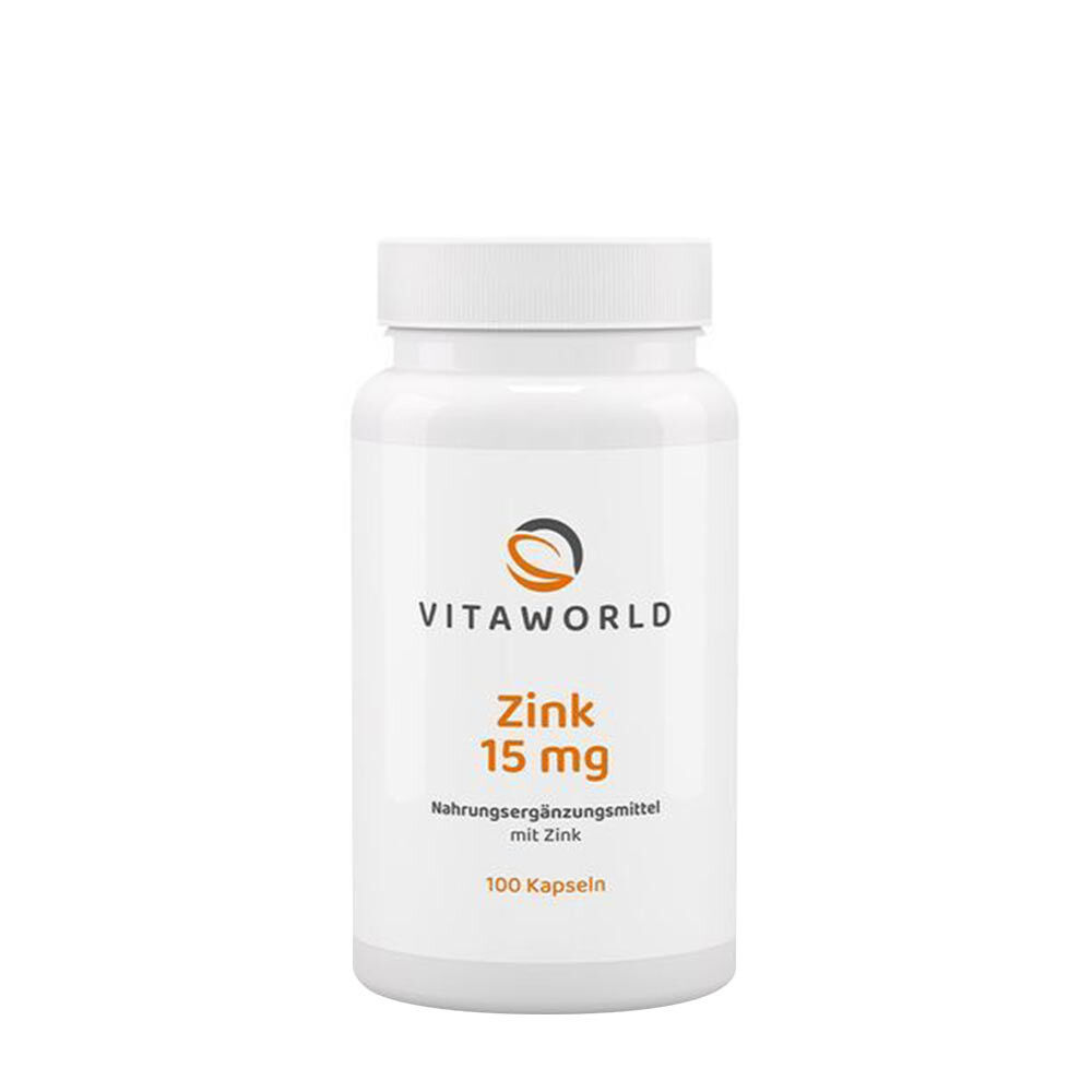 Vitaworld Cynk 15 mg (100 kapsułek) – Viking Supplements