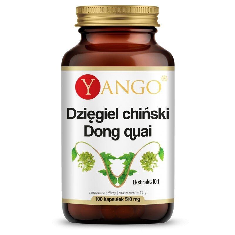 YANGO Angelica sinensis – Dong Quai (100 kapsułek) – Viking Supplements