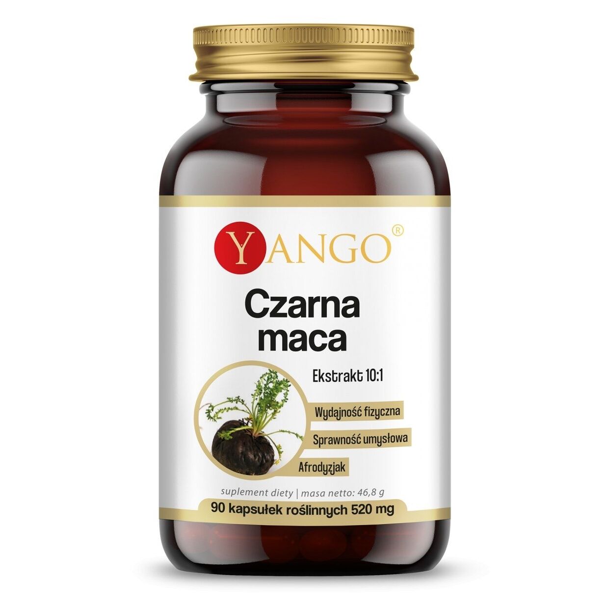 YANGO Czarna maca (90 kapsułek) – Viking Supplements
