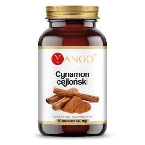 YANGO Cynamon cejloński (90 kapsułek) – Viking Supplements